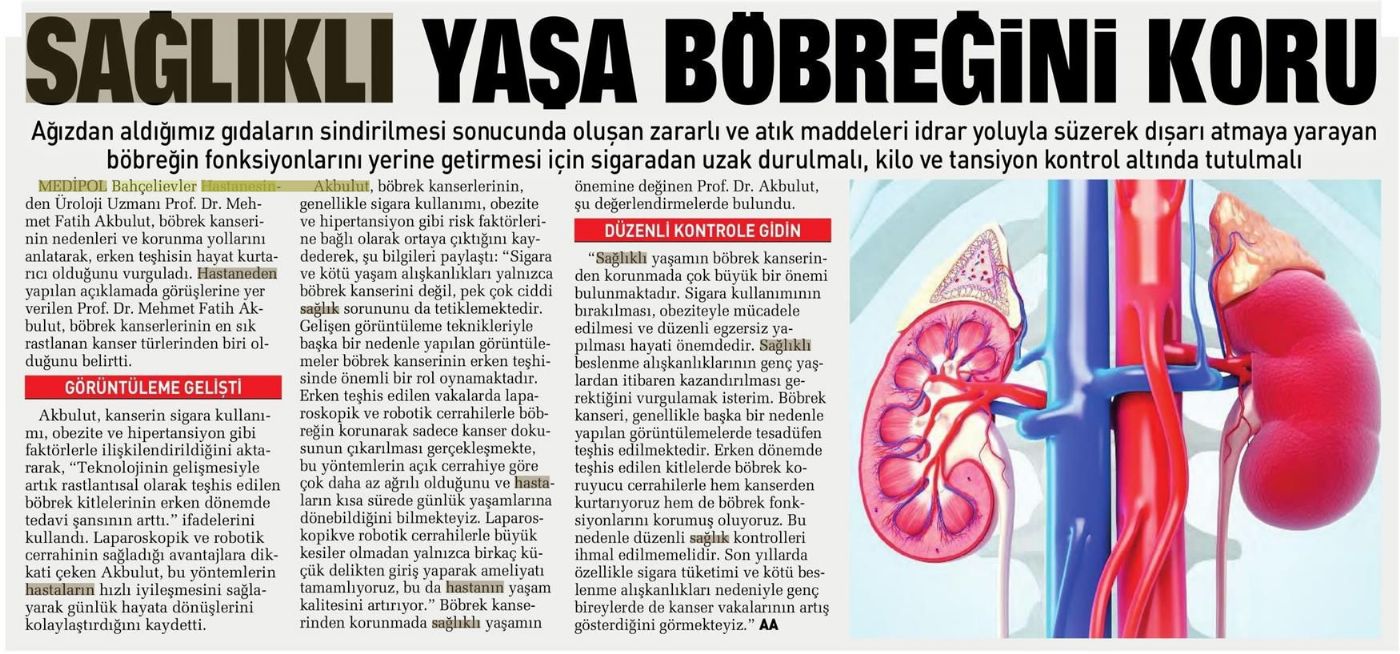 Sağlıklı Yaşa Böbreğini Koru - 2 