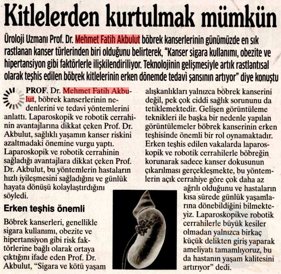 Kitlelerden Kurtulmak Mümkün